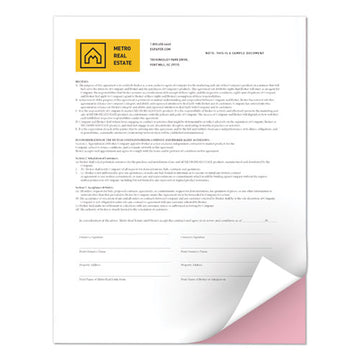 xerox™ Revolution Digital Carbonless Paper, 2-part, 8.5 X 11, Pink-white, 5, 000-carton freeshipping - TVN Wholesale